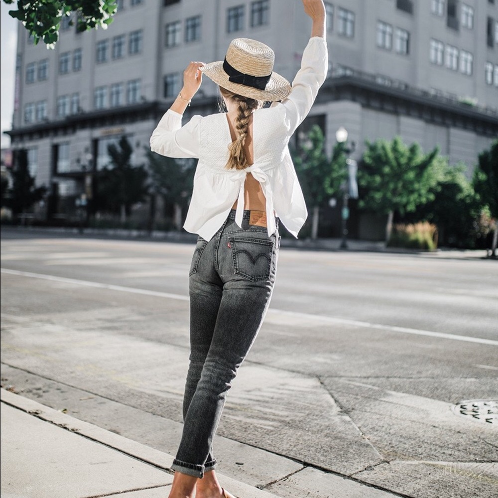NWT Clad & Cloth Forever Ever Blouse